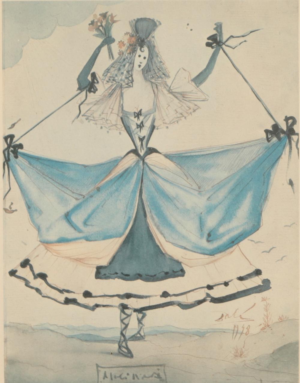 SALVADOR DALI (1904 - 1989):