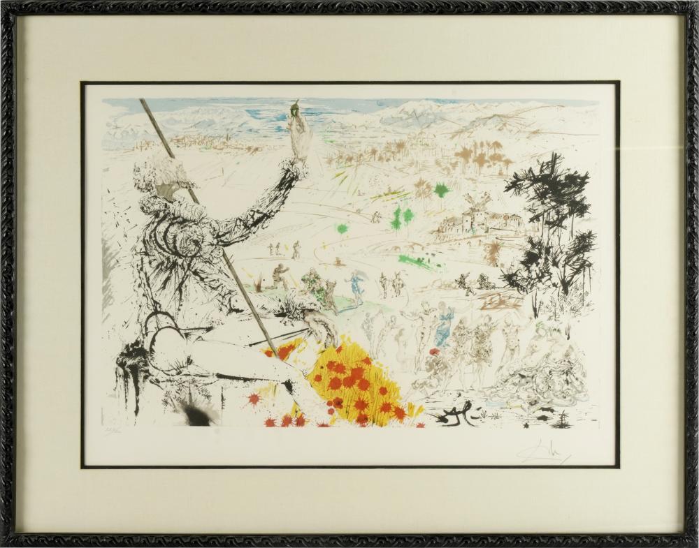 SALVADOR DALI (1904 - 1989):