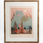 SALVADOR DALI (1904-1989) LITH
