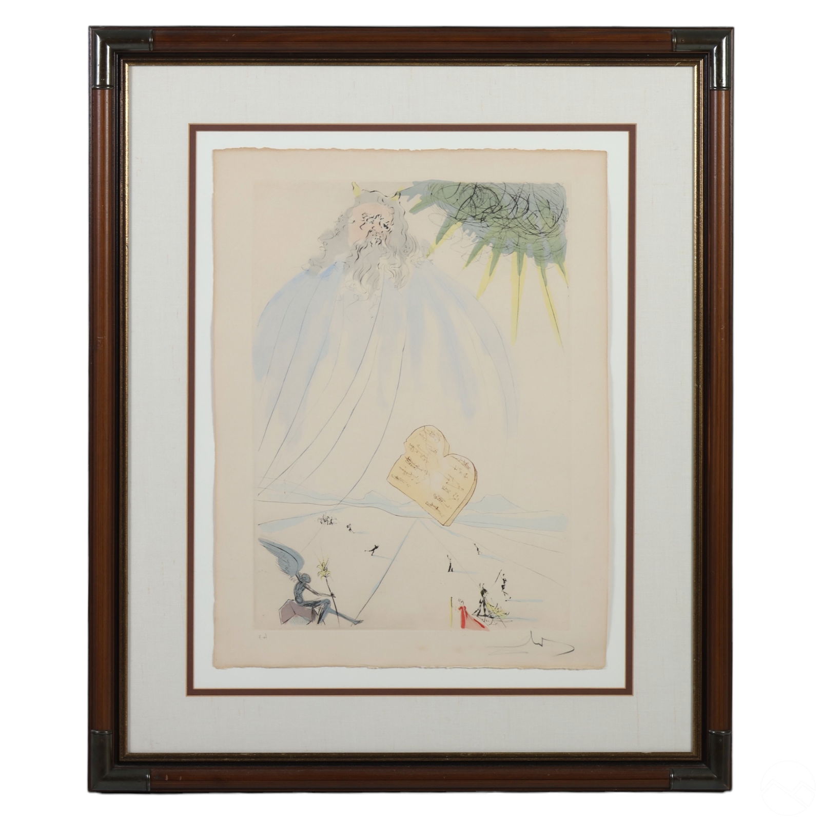 SALVADOR DALI 1904-1989 MOSES EA