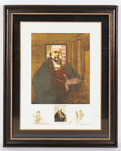 SALVADOR DALI (1904-1989) REMBRANDT