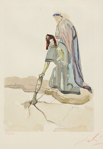 SALVADOR DALI (1904-1989) SIGNED