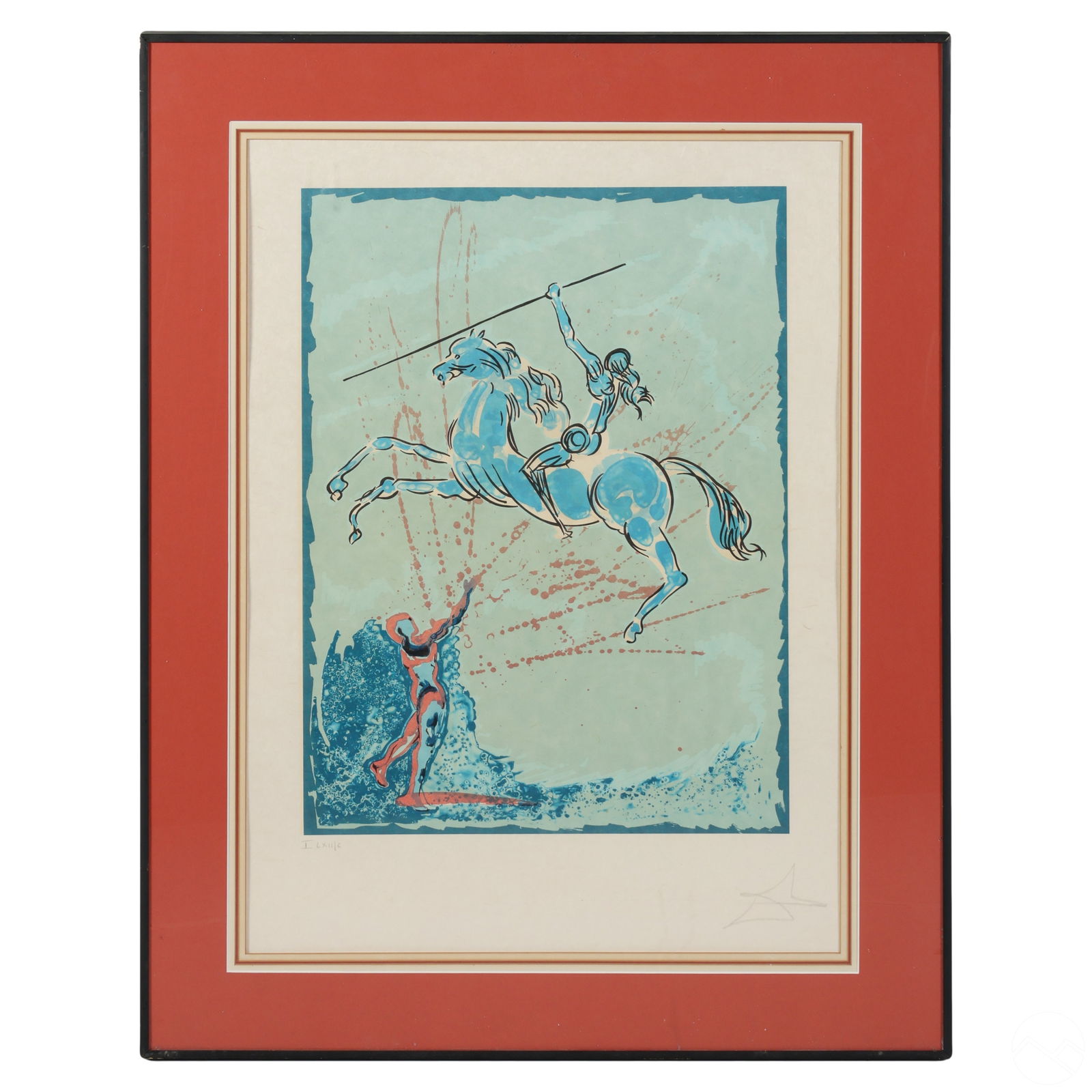 SALVADOR DALI 1904-1989 SIGNED JOAN