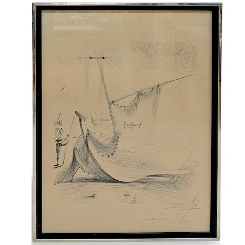 SALVADOR DALI (1904-1989) "THE
