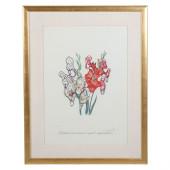 SALVADOR DALI 20C. GLADIOLI RE