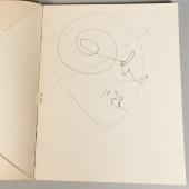 SALVADOR DALI, (5) VOLUMES, ON