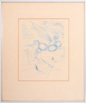 SALVADOR DALI BLUE PEGASUS ETC