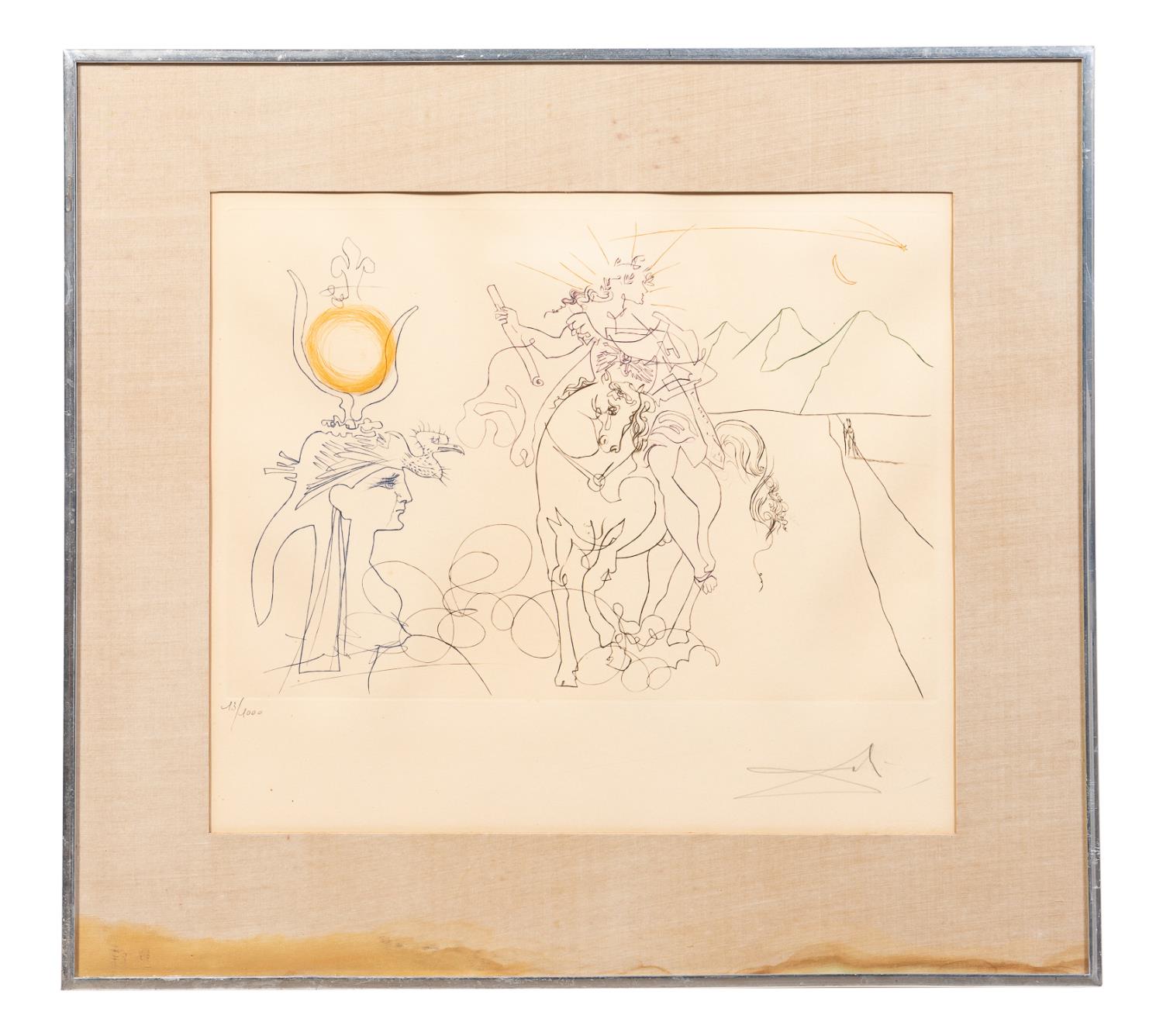 SALVADOR DALI, "CAESAR AND