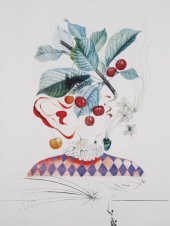 SALVADOR DALI, CHERRIES, LES F