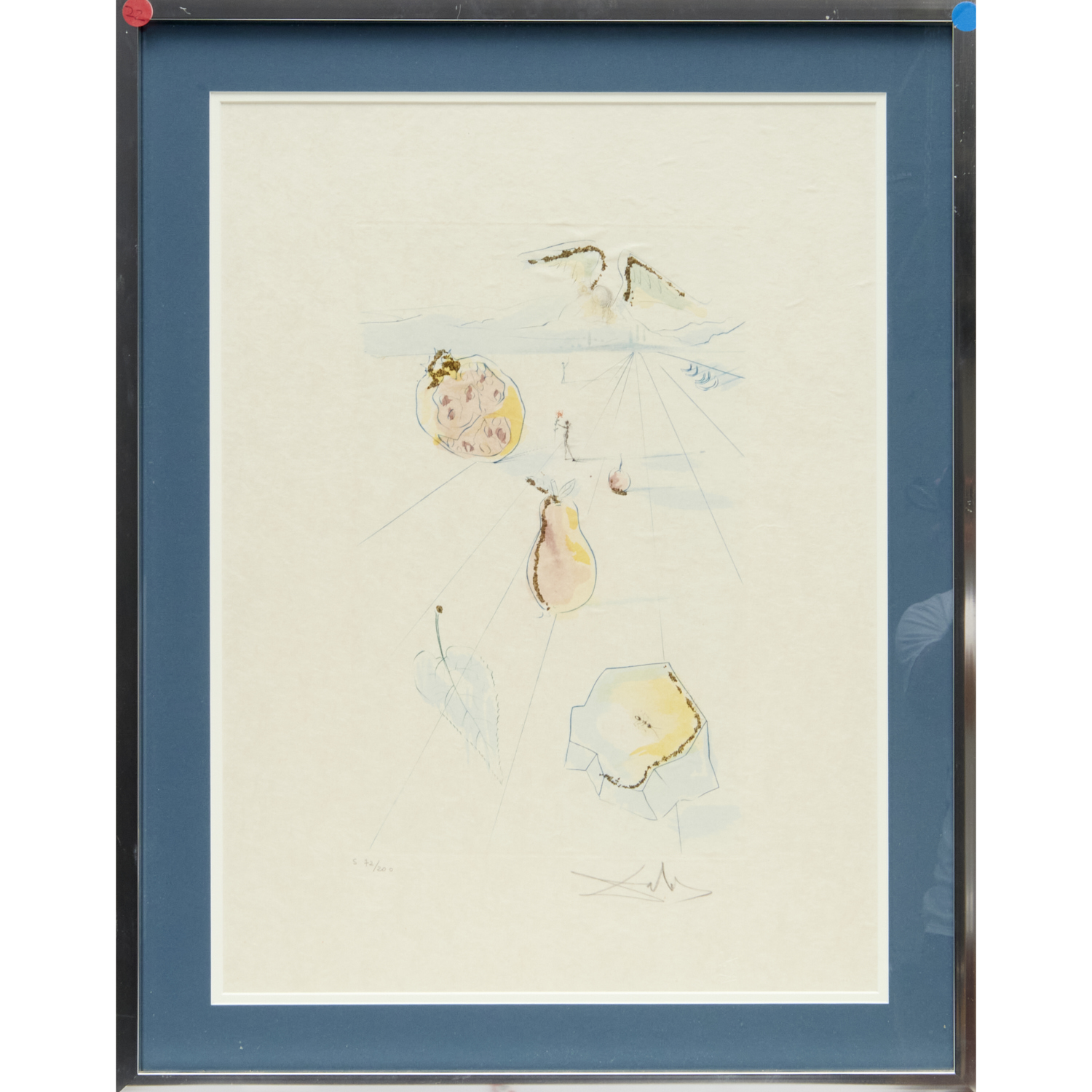 SALVADOR DALI, COLOR ETCHING