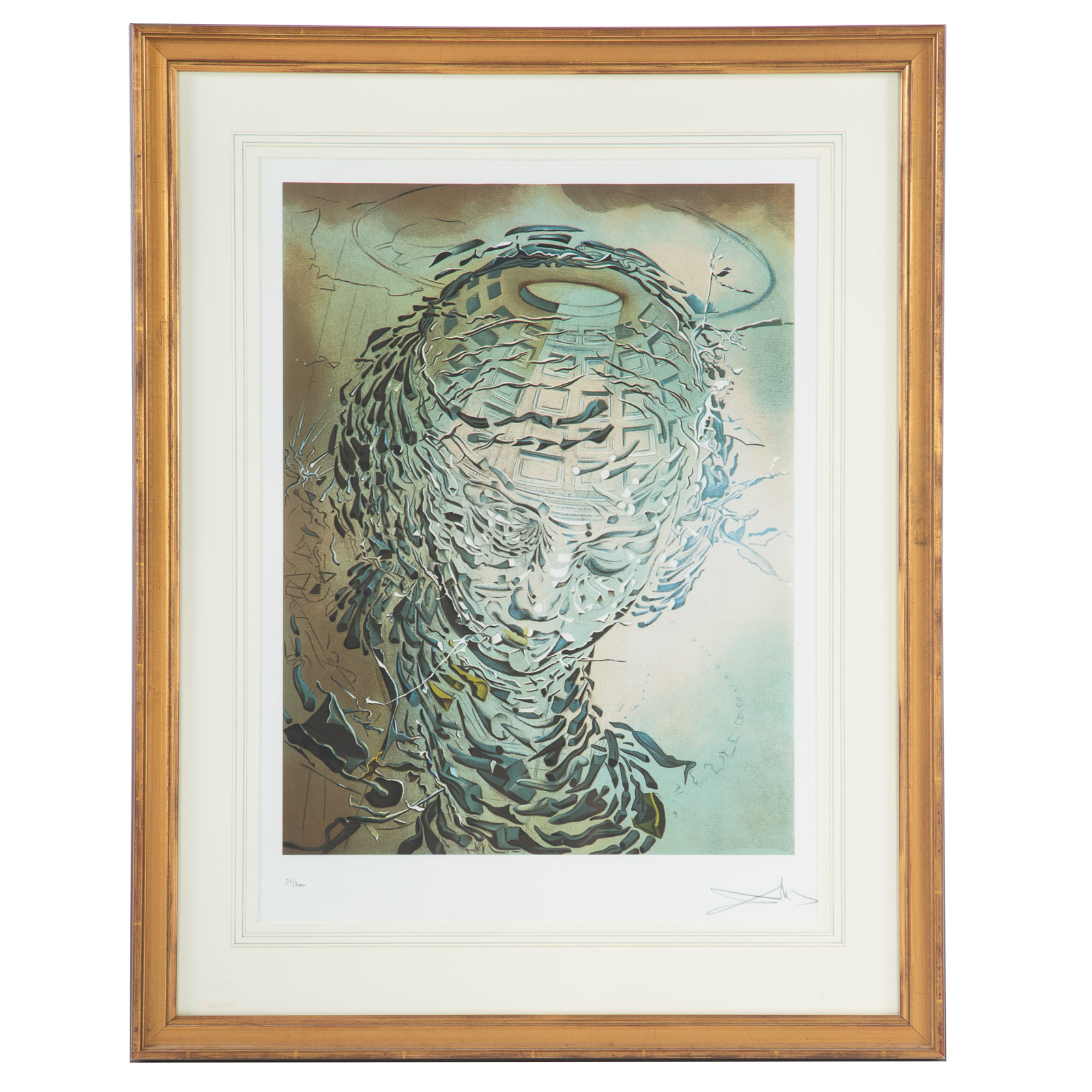 SALVADOR DALI. "COSMIC MADONNA,"