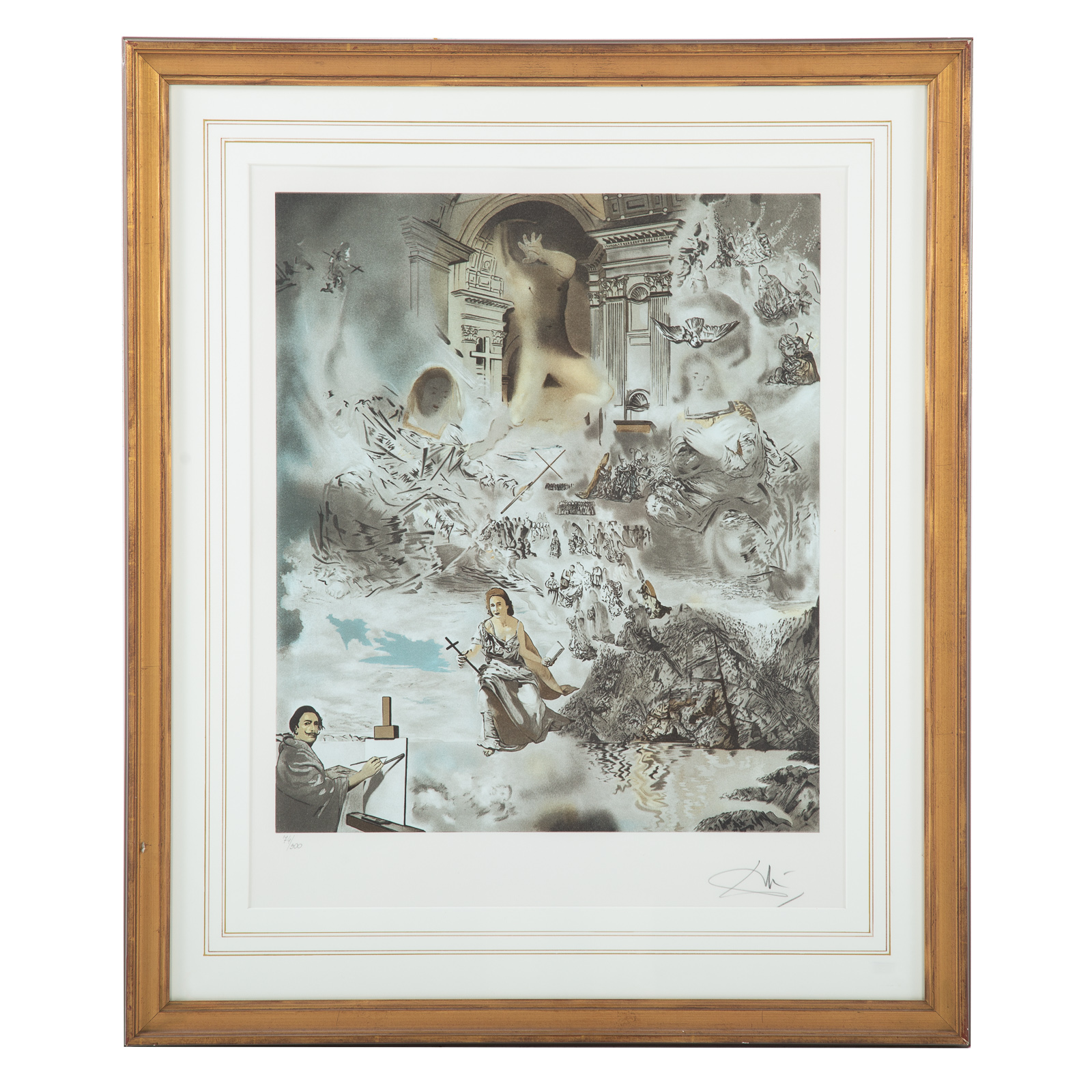 SALVADOR DALI. "DALI UNDER GALA,"