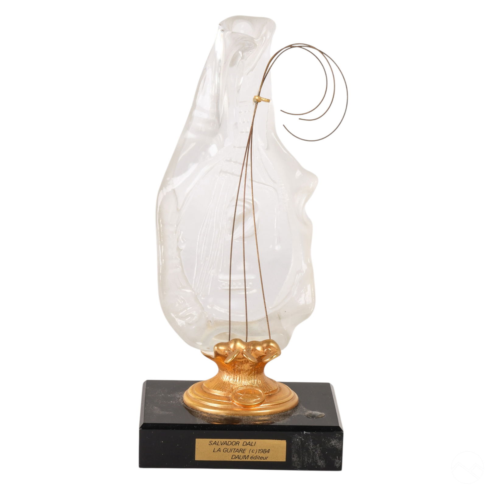 SALVADOR DALI DAUM GLASS 1984 LA