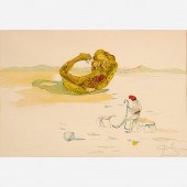 SALVADOR DALI "DESERT JEWEL" [