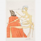 SALVADOR DALI "DIVINE BACK OF