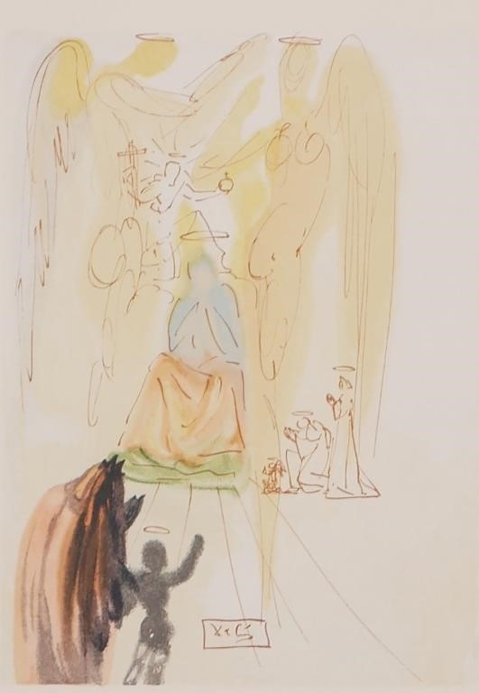 SALVADOR DALI, DIVINE COMEDY