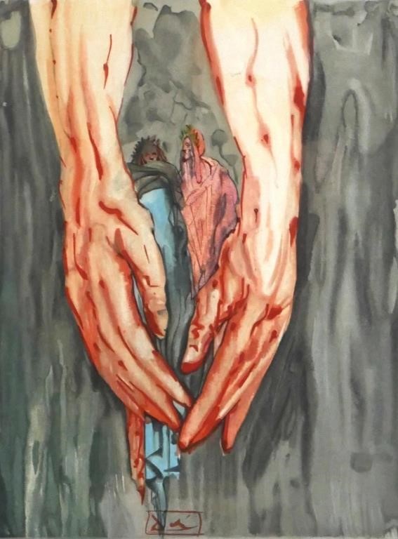 SALVADOR DALI, DIVINE COMEDY