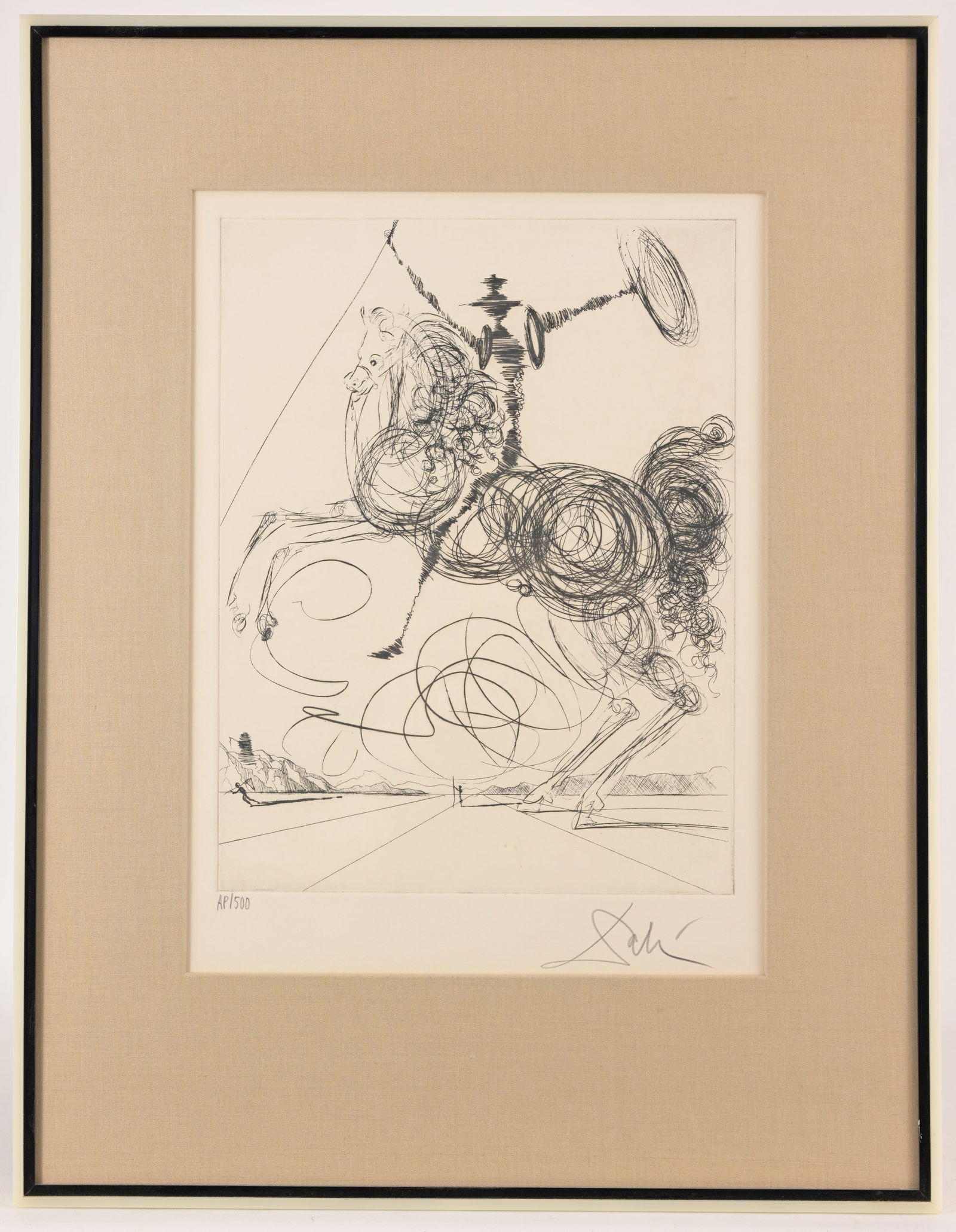 SALVADOR DALI "DON QUIXOTE" -
