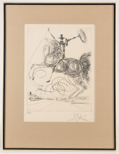 SALVADOR DALI "DON QUIXOTE" -