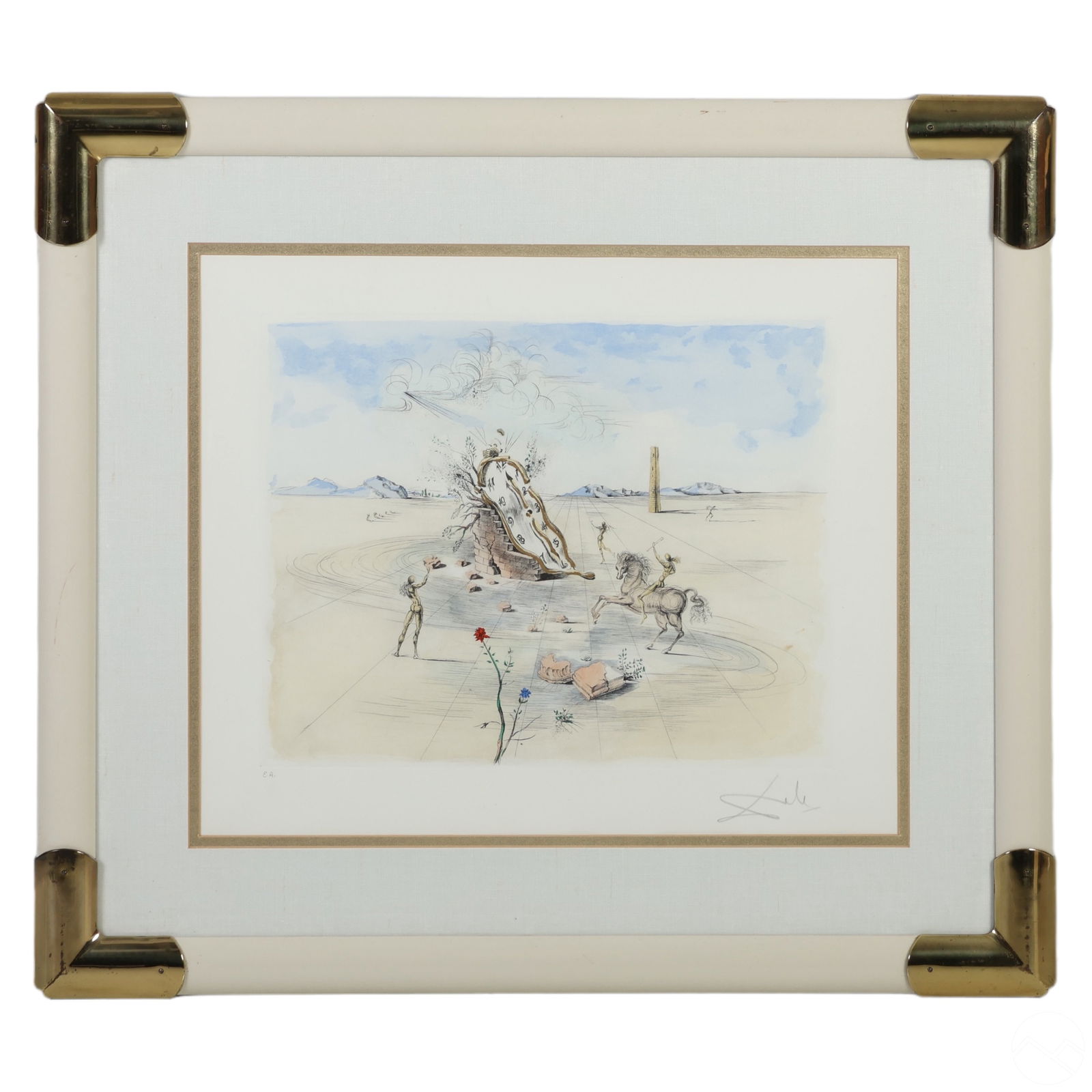 SALVADOR DALI EA COSMIC HORSEMAN
