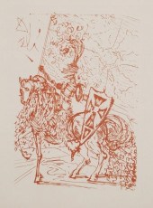 SALVADOR DALI, "EL CID" ETCHIN