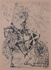 SALVADOR DALI "EL CID" ETCHING