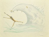 SALVADOR DALI ETCHING JONAH AN