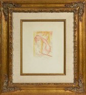 SALVADOR DALI ETCHING “THE TRI