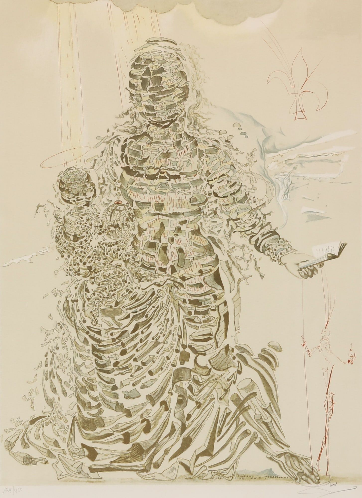 SALVADOR DALI, EXPLODING