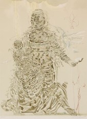 SALVADOR DALI, EXPLODING MADON