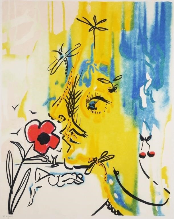 SALVADOR DALI, FLEURS SURREALISTE