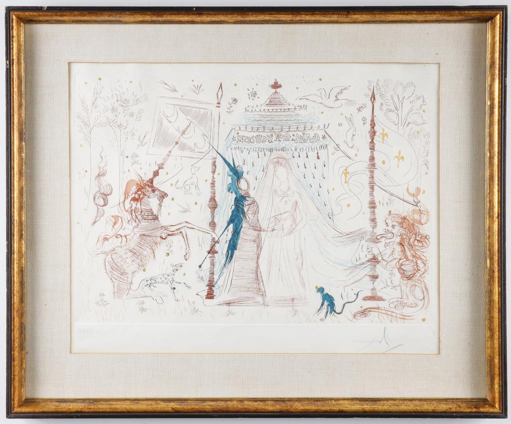 SALVADOR DALI "GALA, MON SEUL