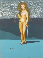 SALVADOR DALI, GODDESS OF JUST