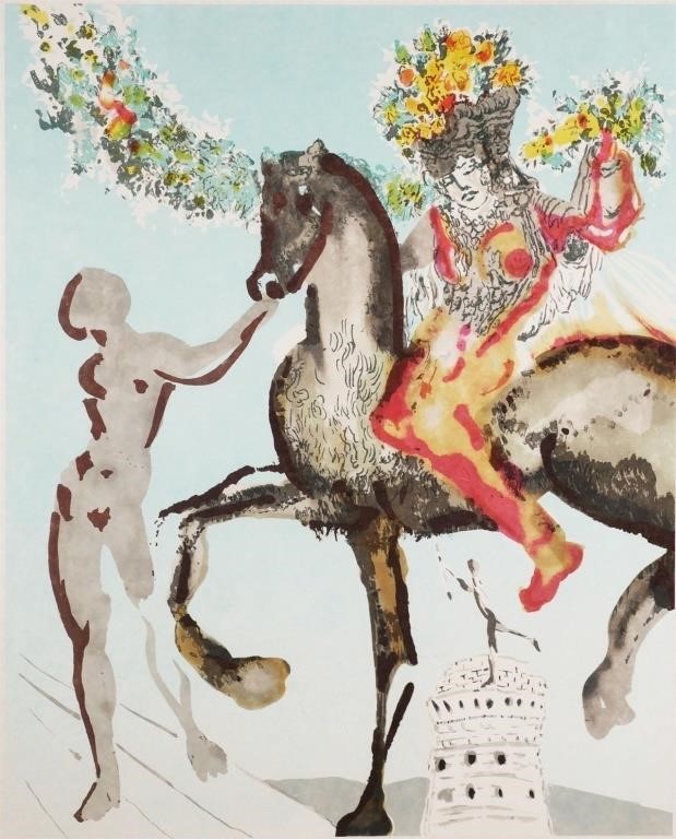 SALVADOR DALI, HARBINGER, JERUSALEM