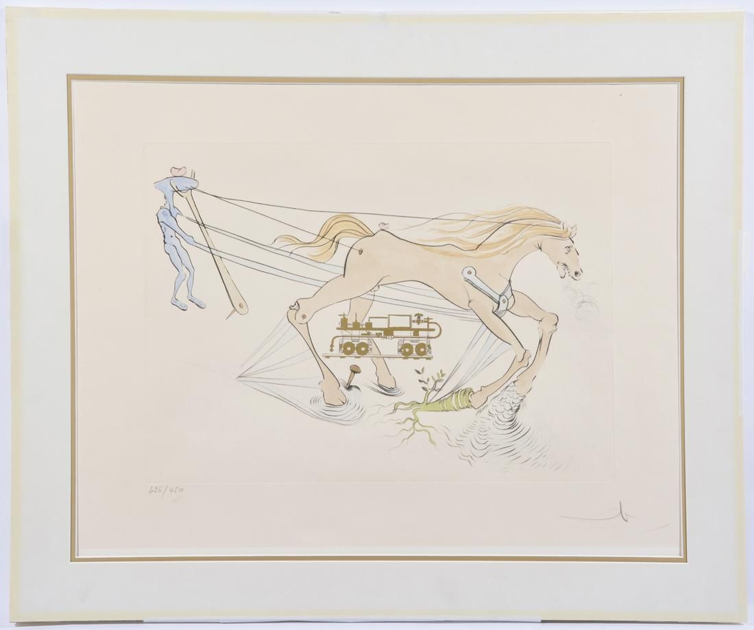 SALVADOR DALI, "HYDRAULIC BRAKE",