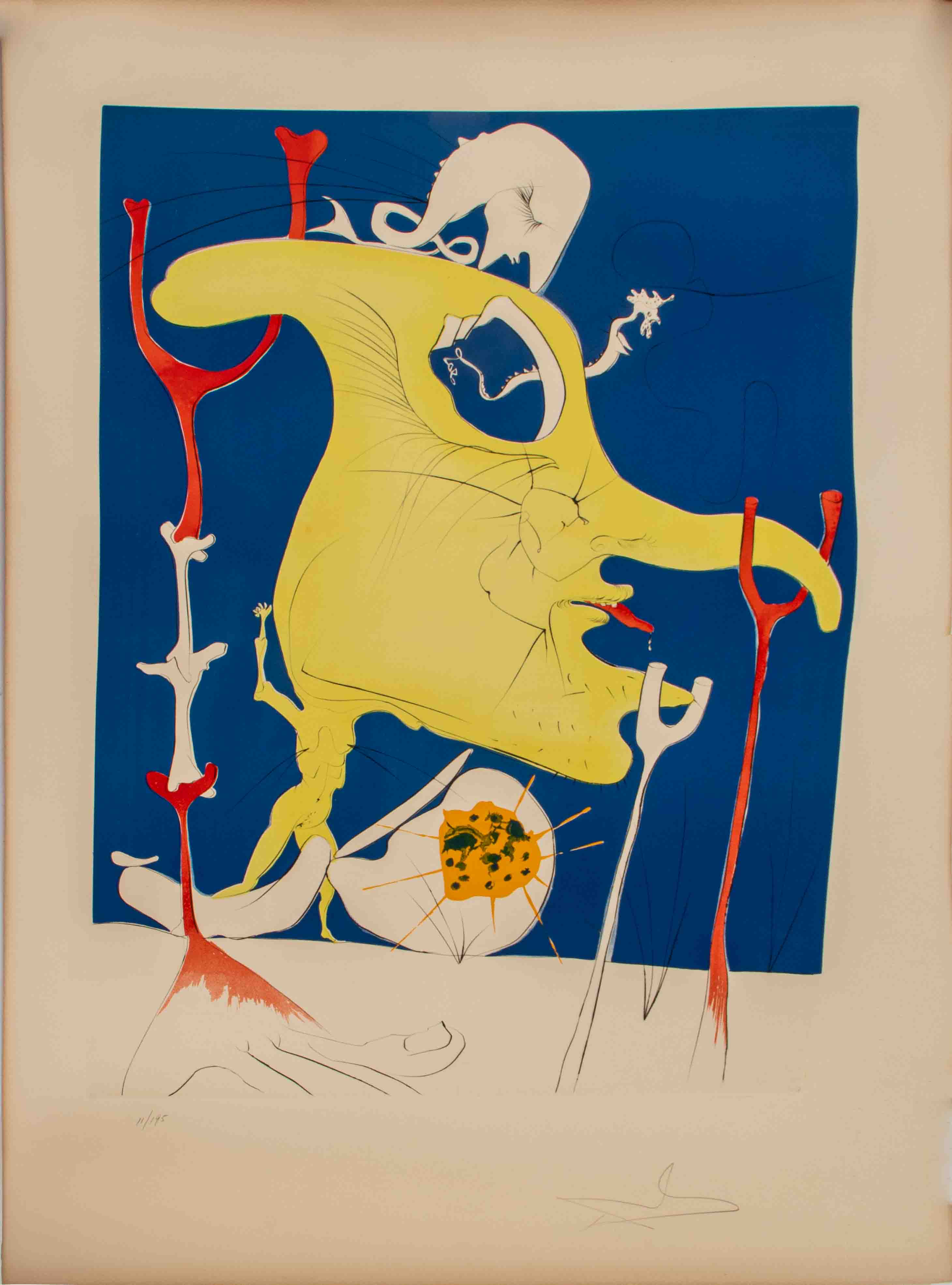 SALVADOR DALI "LA DERNIER VENU DE
