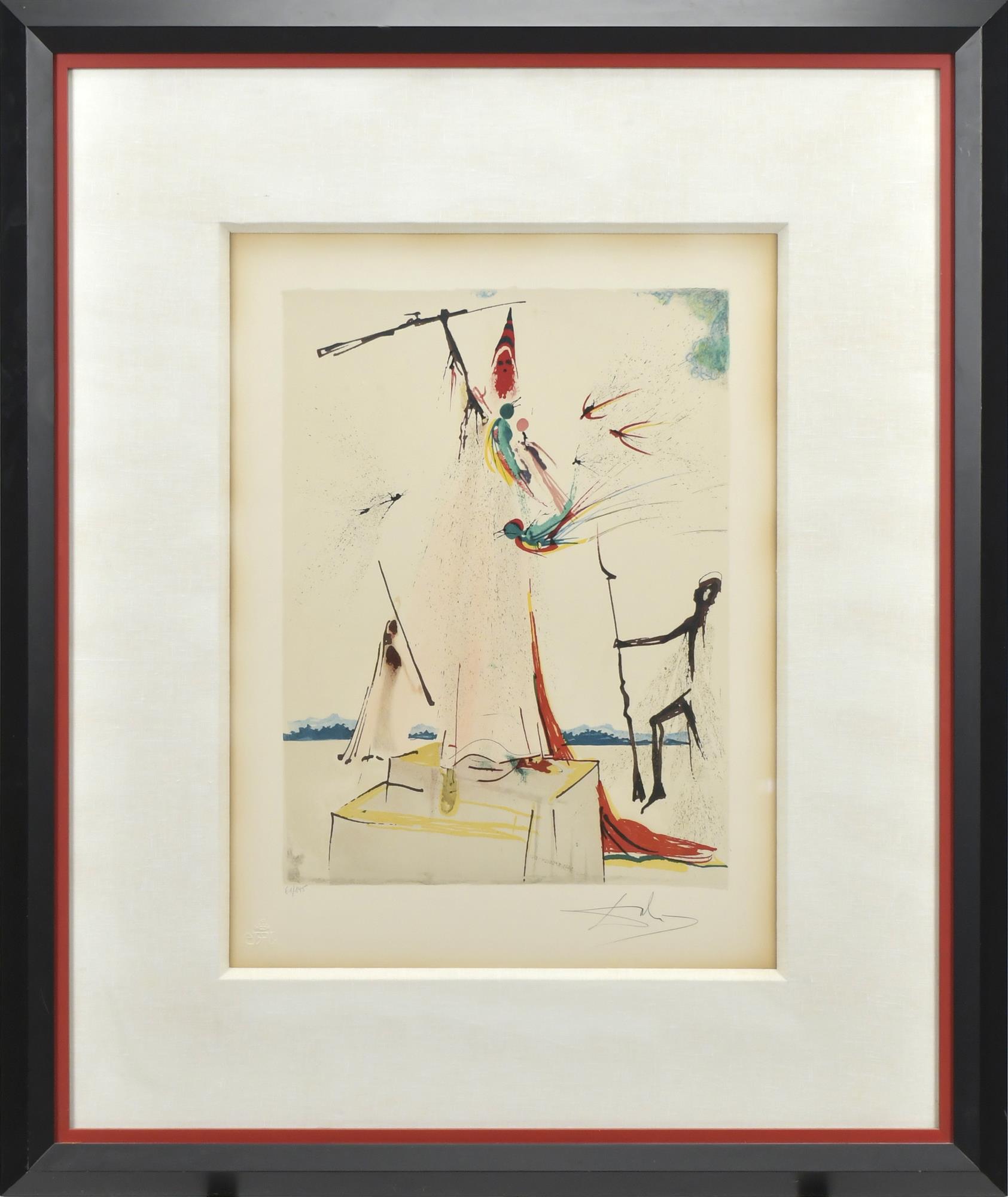 SALVADOR DALI LA VICTOIRE COLORED