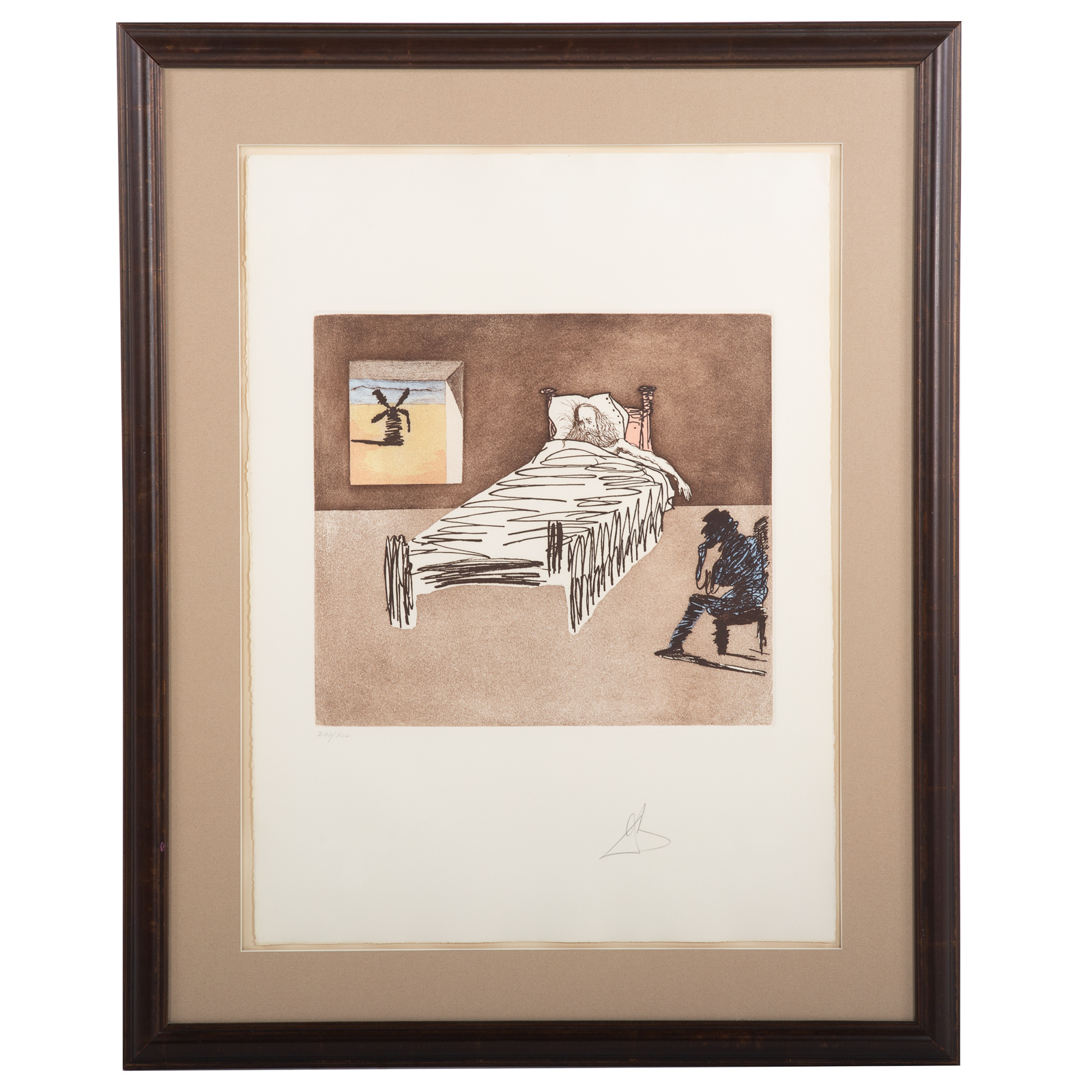 SALVADOR DALI. "LE LEGACY," COLOR