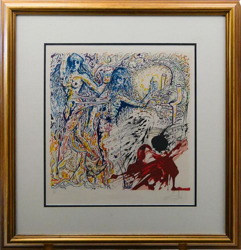SALVADOR DALI "LE PARADIS PERDU"
