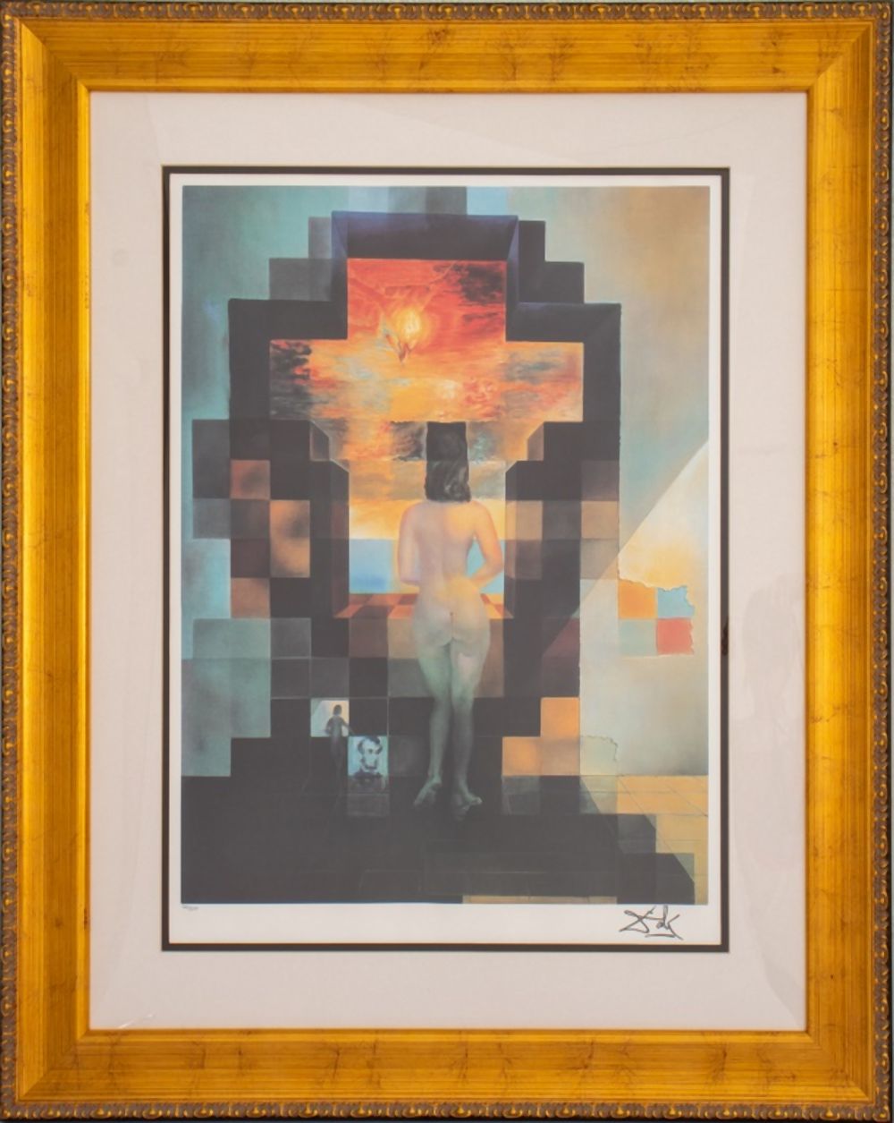 SALVADOR DALI "LINCOLN IN