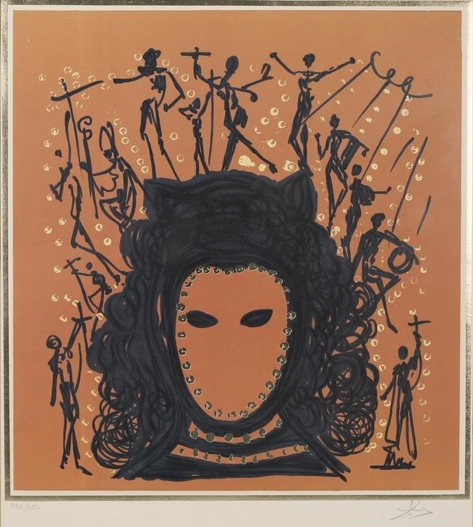 SALVADOR DALI LITHOGRAPH 12