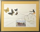 SALVADOR DALI LITHOGRAPH, EDWA