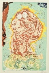SALVADOR DALI LITHOGRAPH GALA,