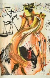 SALVADOR DALI LITHOGRAPH PAPIL