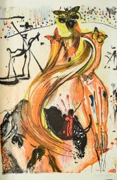 SALVADOR DALI LITHOGRAPH PAPIL
