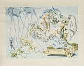 SALVADOR DALI LITHOGRAPH THE G