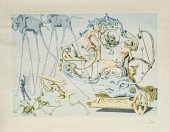 SALVADOR DALI LITHOGRAPH THE G