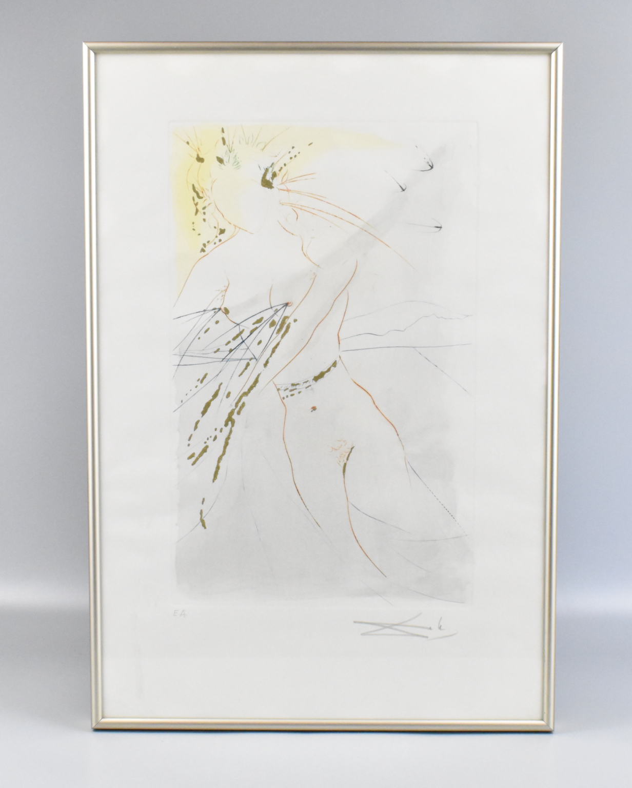 SALVADOR DALI LITHOGRAPH,TITLE"