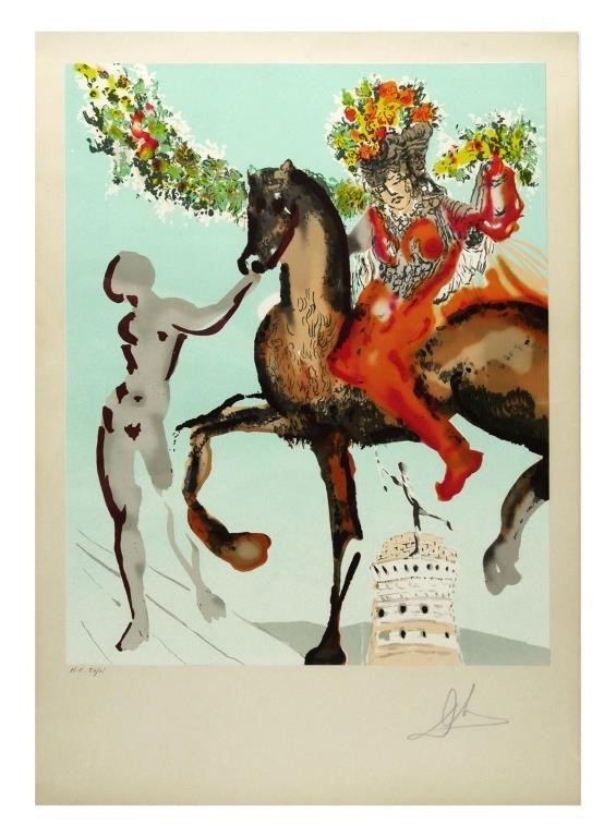 SALVADOR DALI, NEW JERUSALEM,