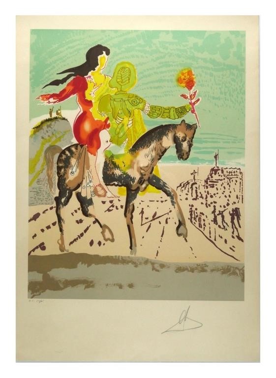 SALVADOR DALI, NEW JERUSALEM,